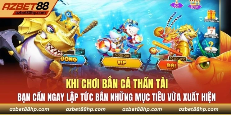 Bắn những mục tiêu vừa xuất hiện