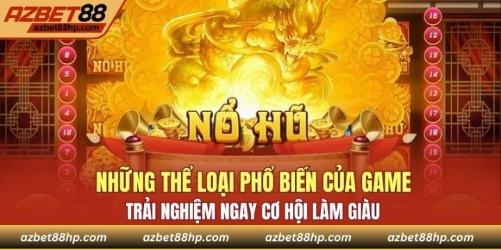 Những thể loại phổ biến của game